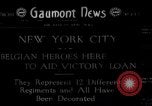 Immagine di Soldati belgi New York United States USA, 1919, secondo 1 filmato di repertorio 65675029969