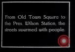 Immagine di Presidente Masaryk dell'arrivo Praga Cecoslovacchia, 1918, secondo 38 filmato di repertorio 65675029976