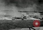 Standbild zerstörte Flugzeuge nach Angriff Pearl Harbor Hawaii USA, 1941, aus Sekunde 4 historischem Filmmaterial Videoclip 65675029980