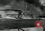 Standbild zerstörte Flugzeuge nach Angriff Pearl Harbor Hawaii USA, 1941, aus Sekunde 9 historischem Filmmaterial Videoclip 65675029980