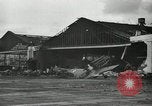 Standbild zerstörte Flugzeuge nach Angriff Pearl Harbor Hawaii USA, 1941, aus Sekunde 28 historischem Filmmaterial Videoclip 65675029980