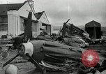 Standbild zerstörte Flugzeuge nach Angriff Pearl Harbor Hawaii USA, 1941, aus Sekunde 37 historischem Filmmaterial Videoclip 65675029980