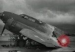 Standbild zerstörte Flugzeuge nach Angriff Pearl Harbor Hawaii USA, 1941, aus Sekunde 47 historischem Filmmaterial Videoclip 65675029980