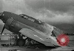 Standbild zerstörte Flugzeuge nach Angriff Pearl Harbor Hawaii USA, 1941, aus Sekunde 48 historischem Filmmaterial Videoclip 65675029980