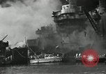 Standbild Angriff auf Pearl Harbor Pearl Harbor Hawaii USA, 1941, aus Sekunde 9 historischem Filmmaterial Videoclip 65675029992