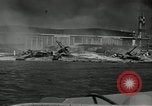 Image of Hickham Field wreckage World War 2 Pearl Harbor Hawaii USA, 1941, second 5 stock footage video 65675029993