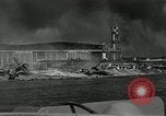 Image of Hickham Field wreckage World War 2 Pearl Harbor Hawaii USA, 1941, second 7 stock footage video 65675029993