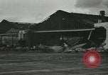 Image of Hickham Field wreckage World War 2 Pearl Harbor Hawaii USA, 1941, second 28 stock footage video 65675029993