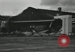 Image of Hickham Field wreckage World War 2 Pearl Harbor Hawaii USA, 1941, second 30 stock footage video 65675029993