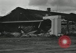 Image of Hickham Field wreckage World War 2 Pearl Harbor Hawaii USA, 1941, second 32 stock footage video 65675029993