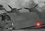 Image of Hickham Field wreckage World War 2 Pearl Harbor Hawaii USA, 1941, second 55 stock footage video 65675029993