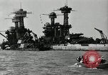 Image Réparations effectuées après l'attaque de Pearl Harbour Pearl Harbor Hawaii USA, 1941, de la seconde 7 séquences d'archives historiques vidéo 65675029994