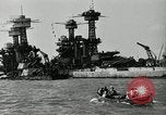 Image Réparations effectuées après l'attaque de Pearl Harbour Pearl Harbor Hawaii USA, 1941, de la seconde 8 séquences d'archives historiques vidéo 65675029994