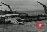 Image Réparations effectuées après l'attaque de Pearl Harbour Pearl Harbor Hawaii USA, 1941, de la seconde 28 séquences d'archives historiques vidéo 65675029994
