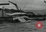 Image Réparations effectuées après l'attaque de Pearl Harbour Pearl Harbor Hawaii USA, 1941, de la seconde 29 séquences d'archives historiques vidéo 65675029994