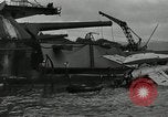 Image Réparations effectuées après l'attaque de Pearl Harbour Pearl Harbor Hawaii USA, 1941, de la seconde 33 séquences d'archives historiques vidéo 65675029994