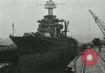 Image of American battleships Pearl Harbor Hawaii USA, 1942, second 15 stock footage video 65675029995