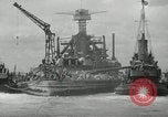 Image of American battleships Pearl Harbor Hawaii USA, 1942, second 29 stock footage video 65675029995