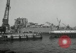 Image of American battleships Pearl Harbor Hawaii USA, 1942, second 50 stock footage video 65675029995