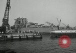 Image of American battleships Pearl Harbor Hawaii USA, 1942, second 52 stock footage video 65675029995