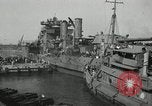 Image of American battleships Pearl Harbor Hawaii USA, 1942, second 58 stock footage video 65675029995