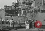 Image of American battleships Pearl Harbor Hawaii USA, 1942, second 60 stock footage video 65675029995