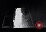 Image of molten steel poured into engine block molds Michigan United States USA, 1938, second 15 stock footage video 65675030010