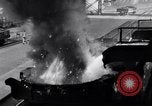 Image of molten steel poured into engine block molds Michigan United States USA, 1938, second 23 stock footage video 65675030010