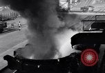 Image of molten steel poured into engine block molds Michigan United States USA, 1938, second 24 stock footage video 65675030010
