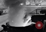 Image of molten steel poured into engine block molds Michigan United States USA, 1938, second 26 stock footage video 65675030010