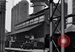 Image of molten steel poured into engine block molds Michigan United States USA, 1938, second 33 stock footage video 65675030010