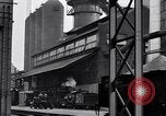 Image of molten steel poured into engine block molds Michigan United States USA, 1938, second 34 stock footage video 65675030010