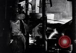 Image of molten steel poured into engine block molds Michigan United States USA, 1938, second 41 stock footage video 65675030010