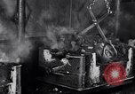 Image of molten steel poured into engine block molds Michigan United States USA, 1938, second 49 stock footage video 65675030010