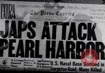 Image of Radio broadcasts inform Americans about Japanese attack on Pearl Harbor United States USA, 1942, second 6 stock footage video 65675030021
