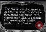 Standbild Ford Model T-Werk in Aktion United States USA, 1923, aus Sekunde 39 historischem Filmmaterial Videoclip 65675030024