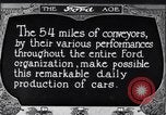 Standbild Ford Model T-Werk in Aktion United States USA, 1923, aus Sekunde 41 historischem Filmmaterial Videoclip 65675030024