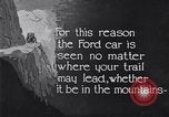 Standbild Ford Auto getestet United States USA, 1923, aus Sekunde 41 historischem Filmmaterial Videoclip 65675030028