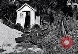 Standbild unordentlich garage Michigan United States USA, 1927, aus Sekunde 23 historischem Filmmaterial Videoclip 65675030031
