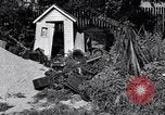 Standbild unordentlich garage Michigan United States USA, 1927, aus Sekunde 27 historischem Filmmaterial Videoclip 65675030031