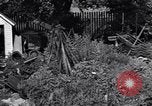 Standbild unordentlich garage Michigan United States USA, 1927, aus Sekunde 31 historischem Filmmaterial Videoclip 65675030031