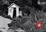 Standbild unordentlich garage Michigan United States USA, 1927, aus Sekunde 35 historischem Filmmaterial Videoclip 65675030031