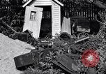 Standbild unordentlich garage Michigan United States USA, 1927, aus Sekunde 36 historischem Filmmaterial Videoclip 65675030031