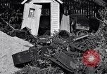 Standbild unordentlich garage Michigan United States USA, 1927, aus Sekunde 38 historischem Filmmaterial Videoclip 65675030031