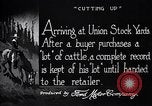 Image of meat industry United States USA, 1919, second 52 stock footage video 65675030036