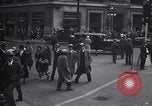Image of busy city street with pedestrian traffic Detroit Michigan USA, 1926, second 26 stock footage video 65675030056