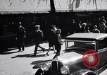 Image of busy city street with pedestrian traffic Detroit Michigan USA, 1926, second 36 stock footage video 65675030056