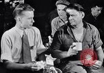 Image of workers have lunch Detroit Michigan USA, 1952, second 3 stock footage video 65675030075