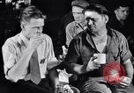Image of workers have lunch Detroit Michigan USA, 1952, second 10 stock footage video 65675030075