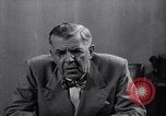 Image of old man speaks Detroit Michigan USA, 1952, second 4 stock footage video 65675030077